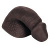 Packer Gear Black Packing Penis 4In Silicone Small & Medium Dildos 3