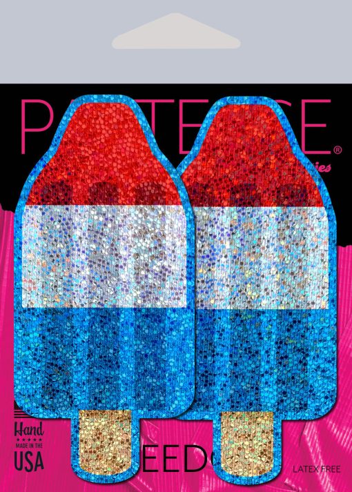 Pastease Red White & Blue Ice Pop Glitter - Image 3