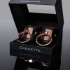 Pleasure Cuffs Black & Rose Gold Cuffs 3