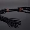 Pleasure Whip Black & Rose Gold  3