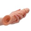 Realrock Penis Sleeve 9In Flesh Mens Cock & Ball Gear 3