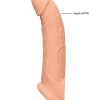 Realrock Penis Sleeve 9In Flesh - Image 4