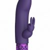 Royal Gems Dazzling Purple Rechargeable Silicone Bullet Rechargeable Vibrators Main Image