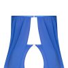 Sassy Cupless Babydoll & Panty Set Cobalt 2Xl Naughty Role Play 3