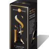 Secret Kisses 4In Glass Plug Black & Gold Prostate Massagers 3