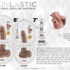 Skinsations Skinlastic Sliding Skin 8In Dildo W/ Suction Base Large Dildos 3