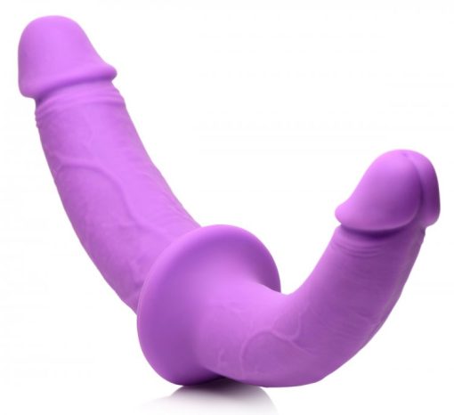 Strap U Double Charmer Double Dildo W/ Harness - Image 3