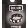 Strict Leather Cock Speed Snap Cock Ring Black Cock & Ball Gear Main Image