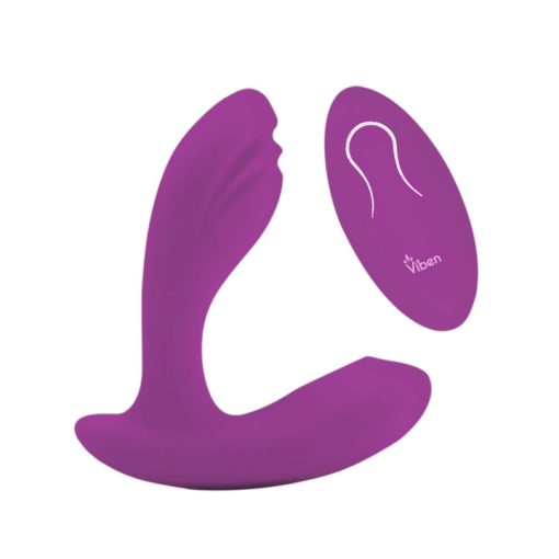 Viben Epiphany Rollerball Clit Massager Berry - Image 3