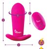 Viben Intrigue Panty Vibe W/ Pleasure Nubs Hot Pink - Image 4