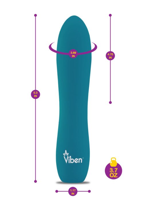 Viben Vivacious 10 Function Bullet Ocean - Image 4