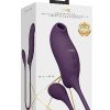 Vive Quino Air Wave/Vibrating Egg Vibrator Purple Bullet Vibrators 3