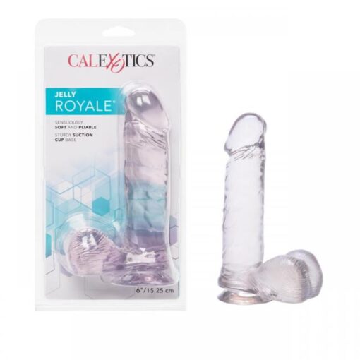 Dong W/ Suction Cup Clear 6In