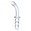 Glas 8 Inch Ribbed Glass Dildo - Image 2